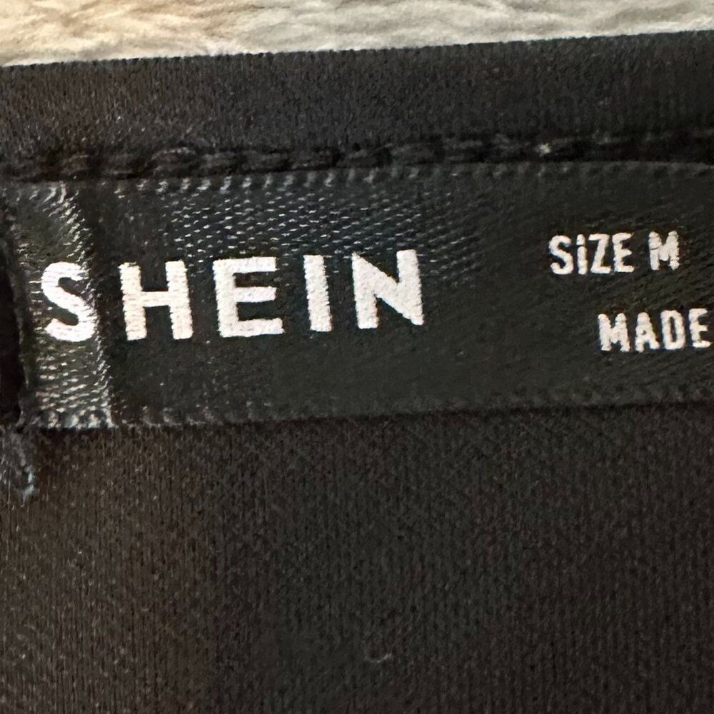 SHEIN Zip-up Crop Top Medium - Picture 3 of 8